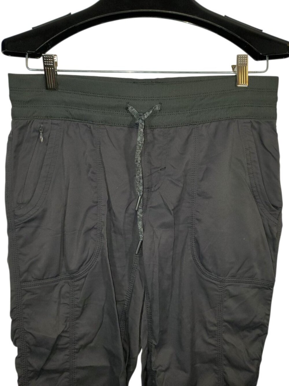 The North Face Aphrodite 2.0 Capris Pants Women's M Gray Nylon Hiking Travel - Picture 3 of 9